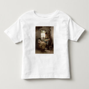 T-shirt Afeição maternal (óleo em canvas)