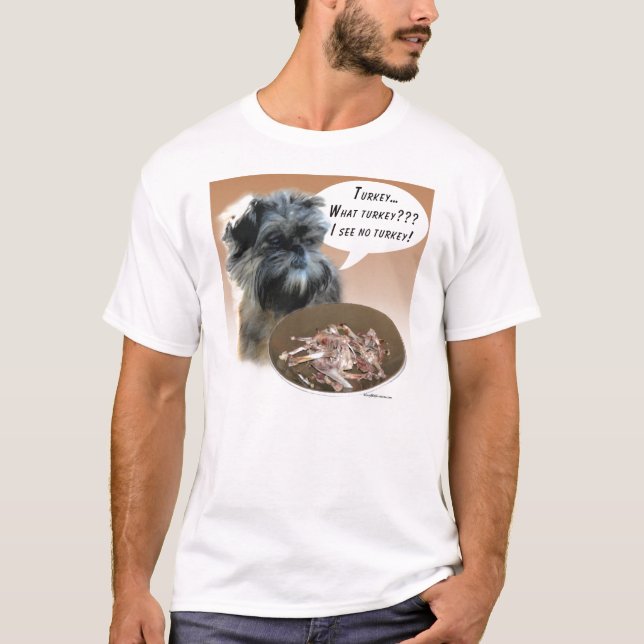 T-shirt Affenpinscher Turquia (Frente)