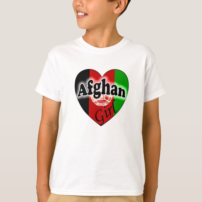 T-shirt Afghan Girl (Frente)