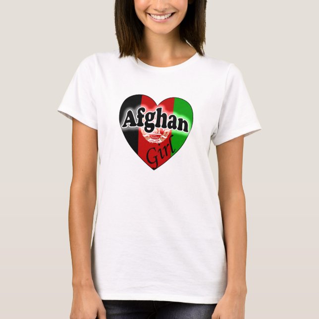 T-shirt Afghan Girl (Frente)