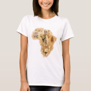 T-shirt África