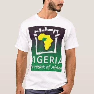 T-shirt África e Nigéria