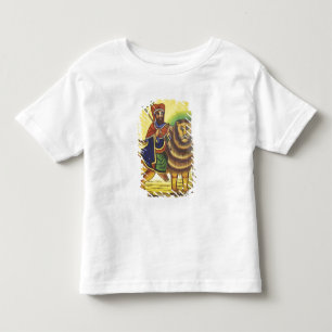 T-shirt África, Etiópia. Arte representando Leão de