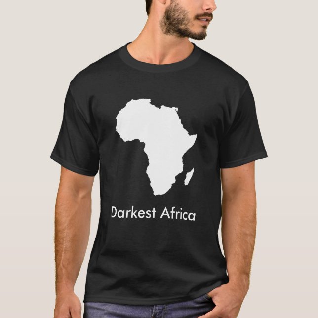 T-shirt África mais escura (Frente)