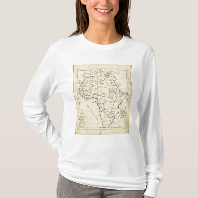 T-shirt África, mediterrânea (Frente)
