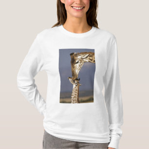 T-shirt África, Quênia, Masai Mara. Girafas (Giraffa