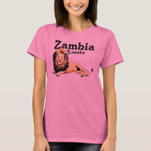 T-shirt Africankoko Lusaka feito sob encomenda, Zâmbia