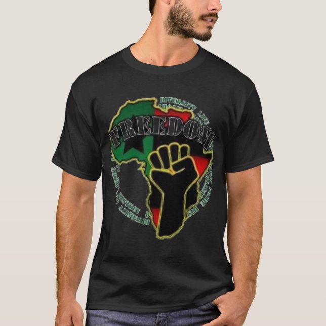 T-shirt africano (Frente)