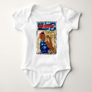 T-shirt africano rosie o riveteiro