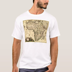 T-shirt AfricaPanoramic MapAfrica