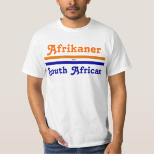 T-shirt Afrikaner/sul - africano