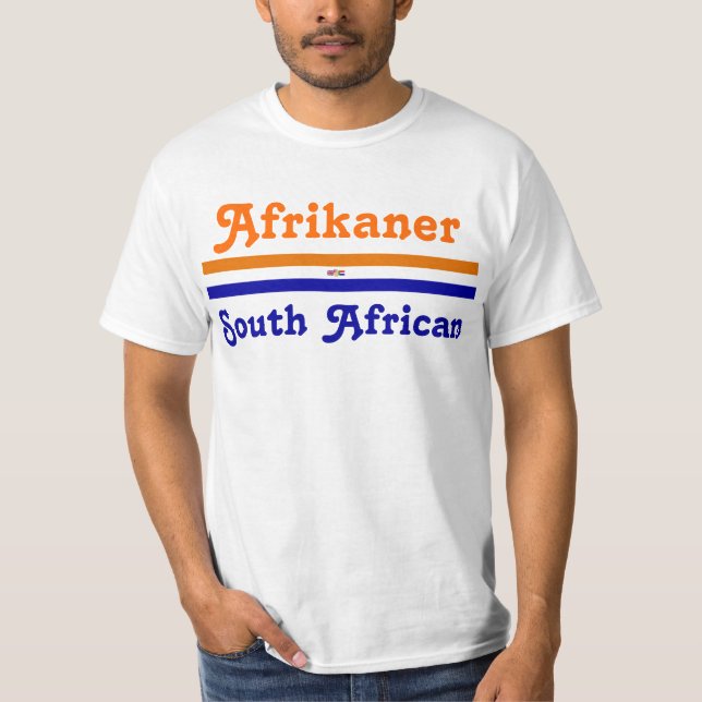 T-shirt Afrikaner/sul - africano (Frente)