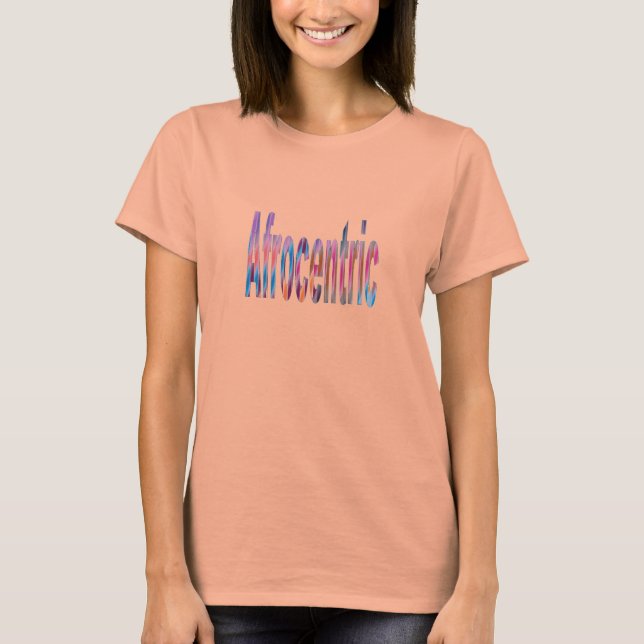T-Shirt Afrocêntrico (Frente)