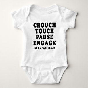 T-shirt Agacha-se a pausa do toque contrata