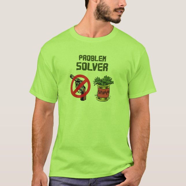 T-shirt Agente de resolução de problemas (Frente)