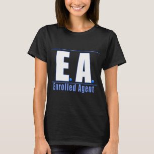 T-SHIRT AGENTE INSCRITO EA LOGO1