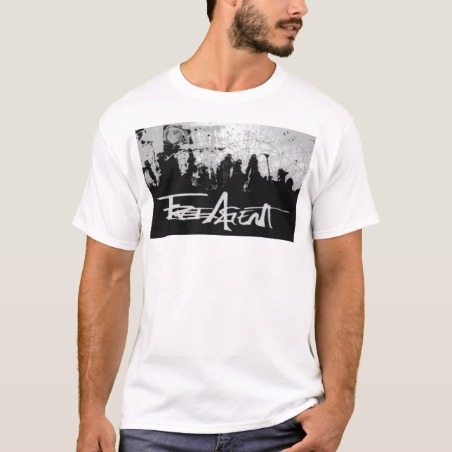 T-shirt Agente livre (Frente)