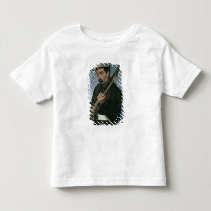 T-shirt Agente não-comissionado segurando sua espingarda