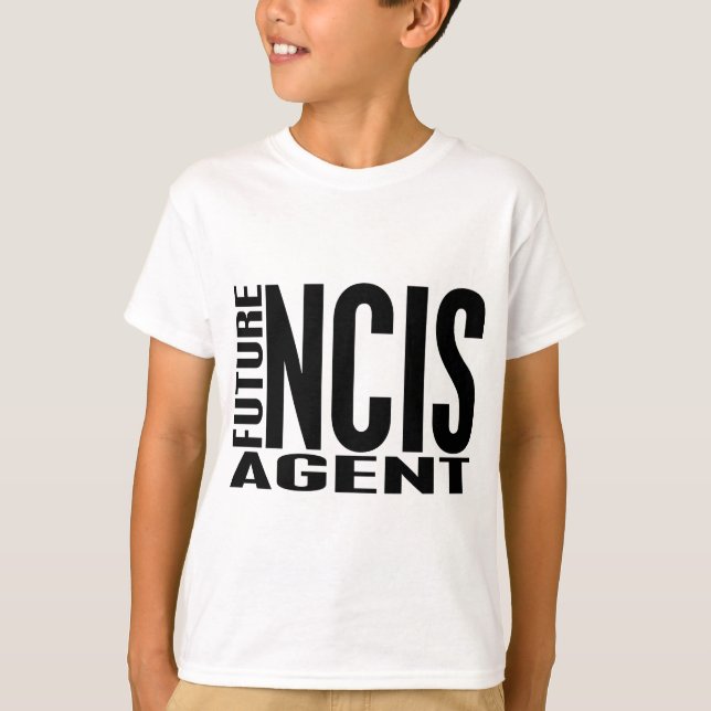 T-shirt Agente NCIS Futuro (Frente)