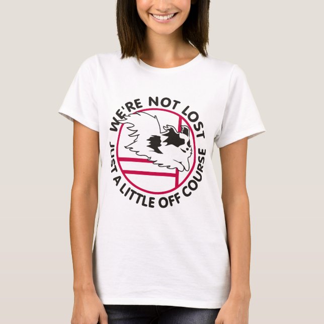 T-shirt Agilidade de Papillon fora do curso (Frente)