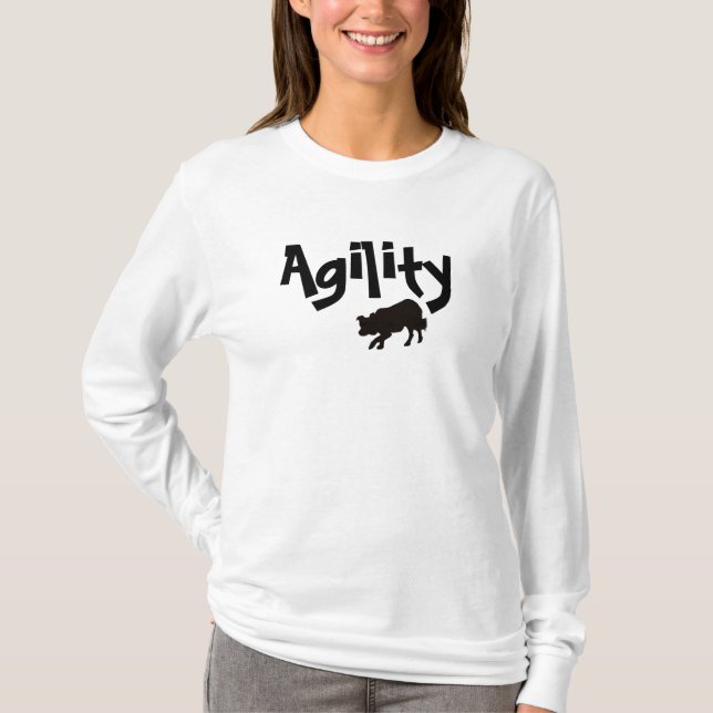T-shirt Agilidade - hoodie (Frente)