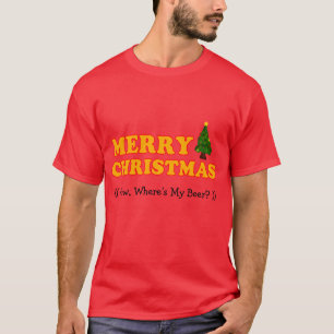 T-shirt Agora, onde é minha cerveja?