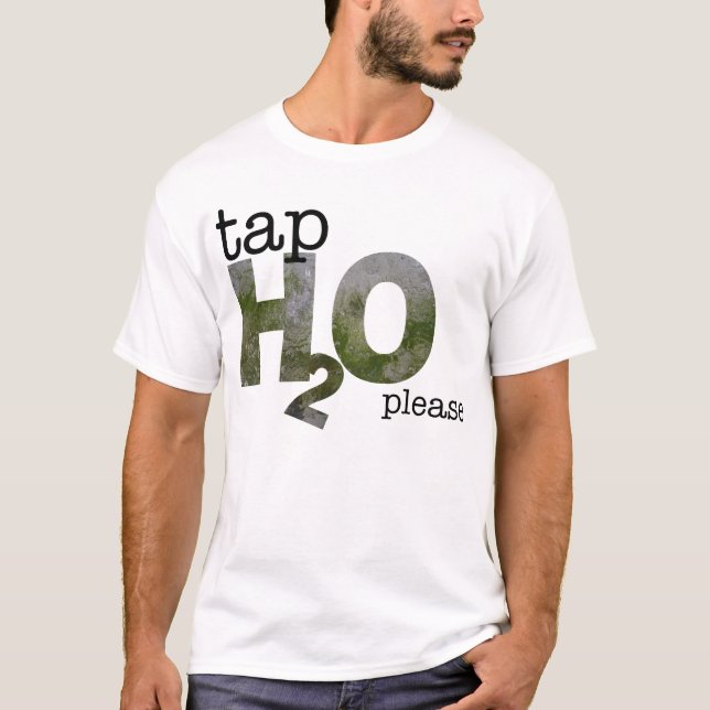 T-shirt água da torneira (Frente)