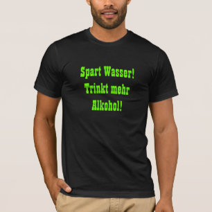 T-shirt Água poupa!