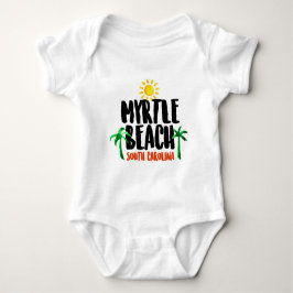 T-shirt Aguarela de Myrtle Beach