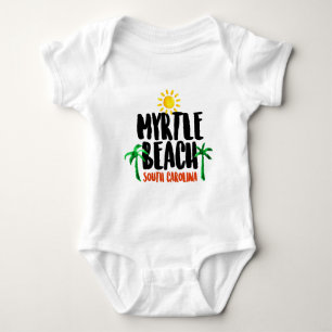 T-shirt Aguarela de Myrtle Beach