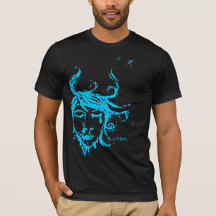 T-shirt águas azuis