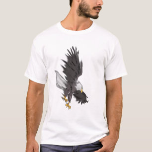T-shirt Águia americana do mergulho