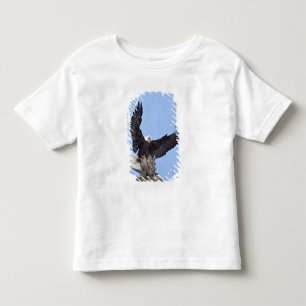 T-shirt Águia-careca (Haliaeetus leucocephalus) com asas