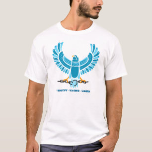 T-shirt Águia do twitter de Egipto