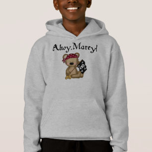 T-shirt Ahoy Hoodie amigo do pirata do urso de ursinho