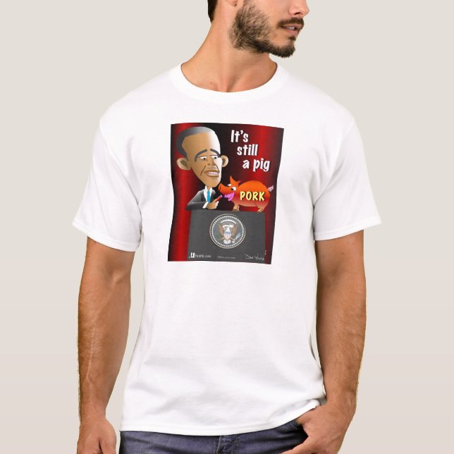 T-shirt Ainda é um Porco (Frente)