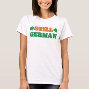 T-shirt Ainda na Alemanha Cores irlandesas e Shamrocks