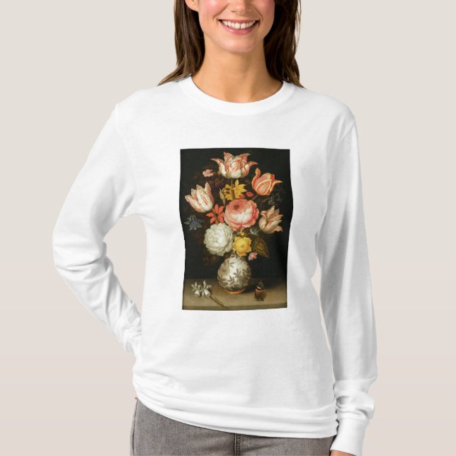 T-shirt Ainda vida com flores (Frente)