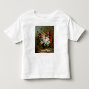 T-shirt Ainda vida com flores e partitura