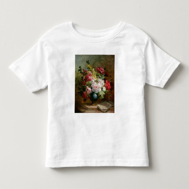 T-shirt Ainda vida com flores e partitura (Frente)