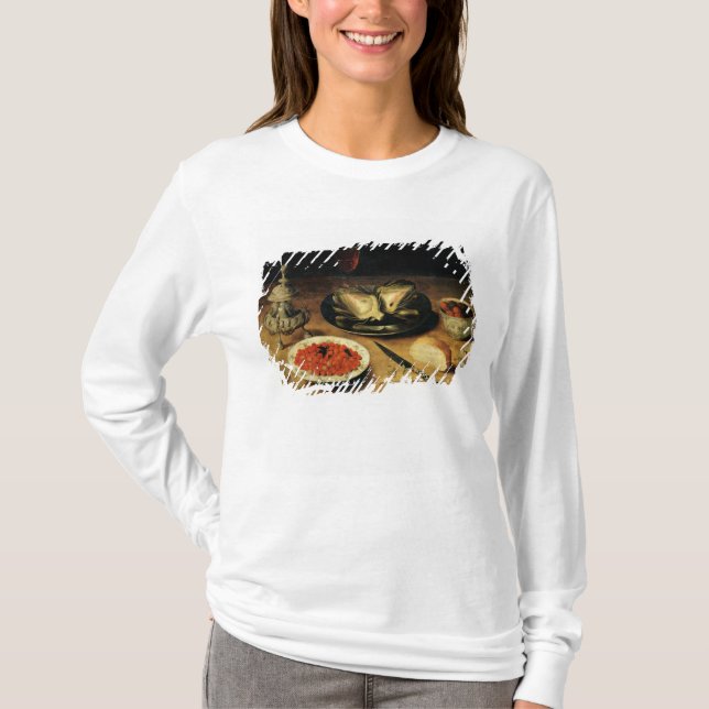 T-shirt Ainda vida com uma alcachofra (Frente)