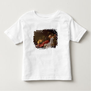 T-shirt Ainda vida da fruta e de uma lagosta