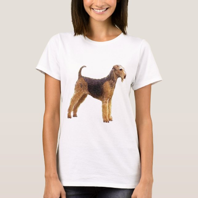 T-shirt Airedale Terrier (Frente)