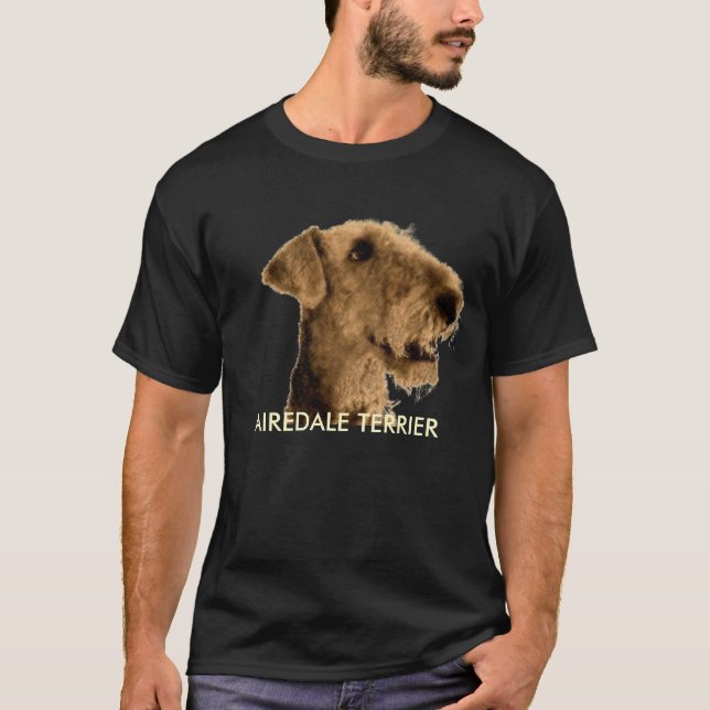 T-SHIRT AIREDALE TERRIER (Frente)