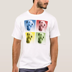 T-shirt Airedale Terrier Pop Art