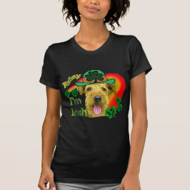 T-shirt Airedale Terrier St Patricks