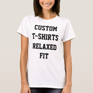 T-SHIRT AJUSTADO personalizado feminino
