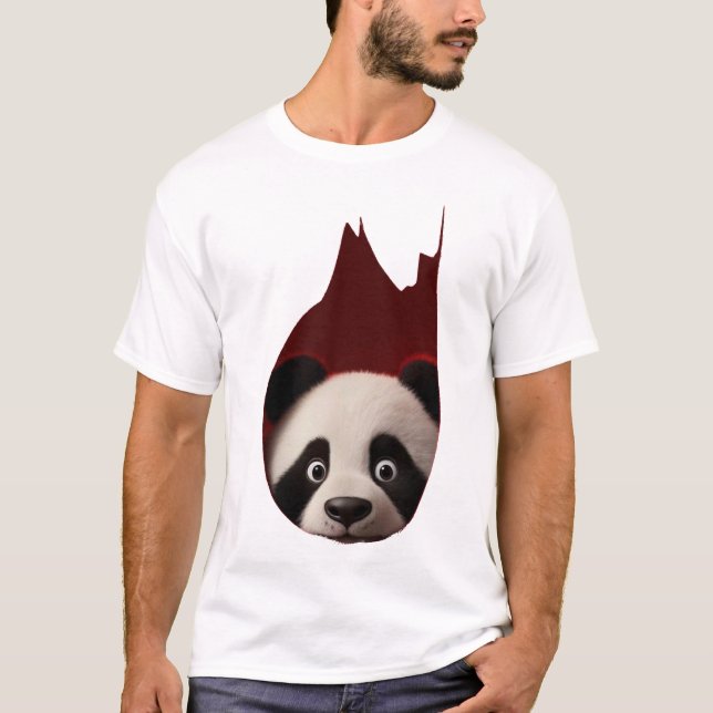 T-Shirt Ajustado relaxado (Frente)