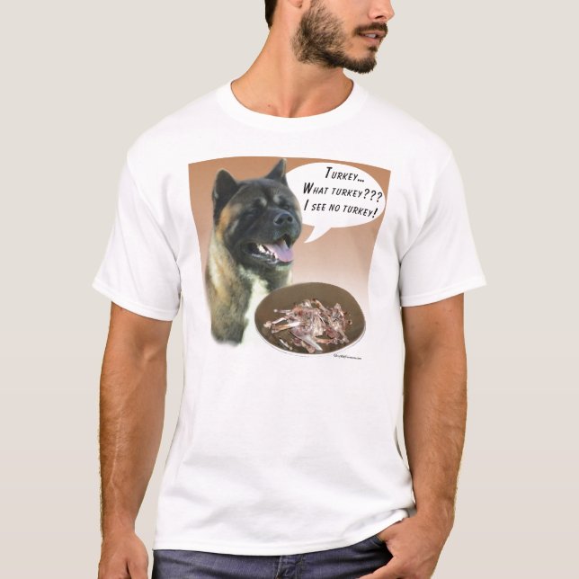 T-shirt Akita Turkey (Frente)