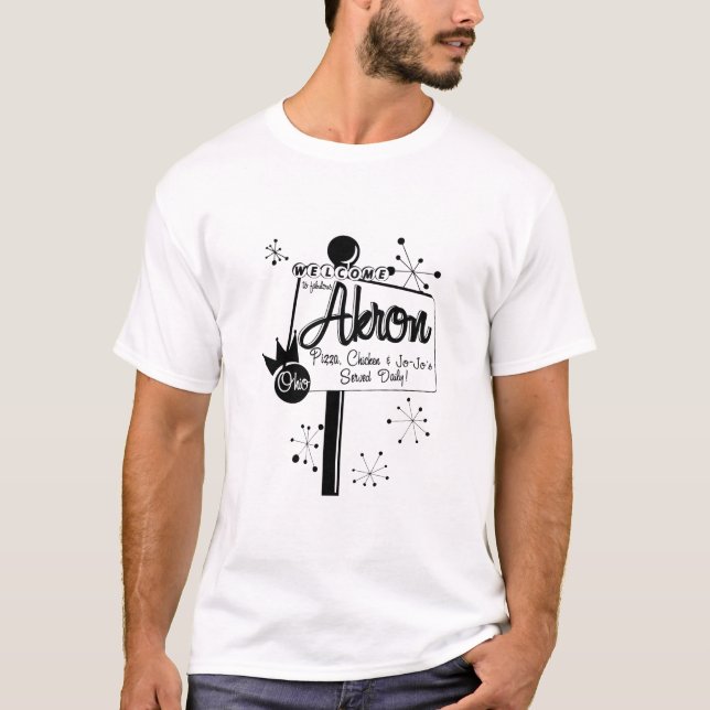 T-shirt Akron Jojo & galinha (Frente)